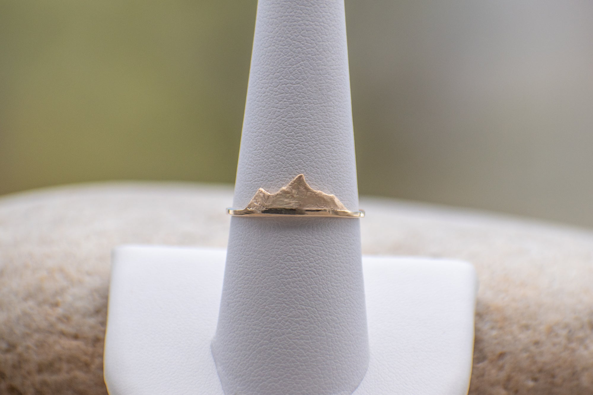 Gold Mountain Stacking Ring